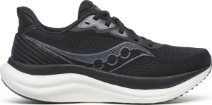 Saucony Women's Triumph 23 Black/white, 40