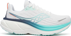 Saucony Women's Hurricane 25 White/navy 8