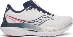 Saucony Men's Endorphin Trainer White/navy, 41
