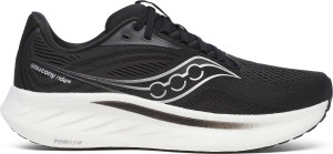 Saucony Men's Ride 18 Black/white 40