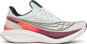 Saucony Men's Endorphin Pro 5 White/Crimson 50