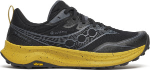 Saucony Men's Peregrine 16 GORE-TEX Black/oil, 40.5