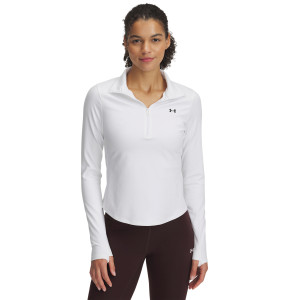 Under Armour Women's Motion 1/2 Zip Emea White, S/M