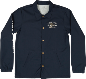 Salty Crew Men's Bass Man Snap Jacket Navy S