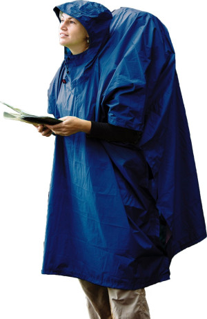 Sea To Summit Nylon Tarp Poncho Blue OneSize