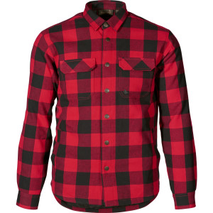 Seeland Men's Canada Shirt Red Check XL