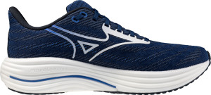Mizuno Men's Wave Rider 29 Estate Blue/white/lightning Yellow 10