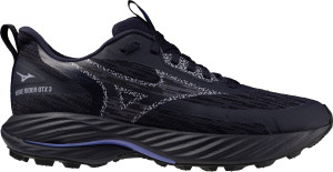 Mizuno Women's Wave Rider GORE-TEX 3 Odyssey Gray/Icelandic Blue/Iris Bloom, 36.5