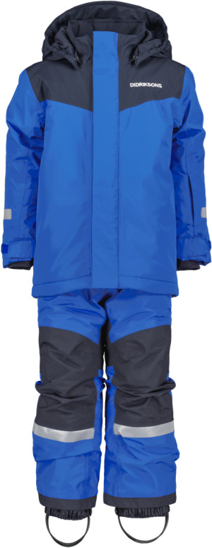 Didriksons Kids' Skare Set Caribbean Blue, 80