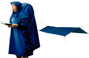 Sea To Summit Nylon Tarp Poncho Blue OneSize
