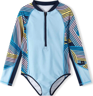 Reima Kids' Aalloilla Swimsuit Frozen Blue, 116