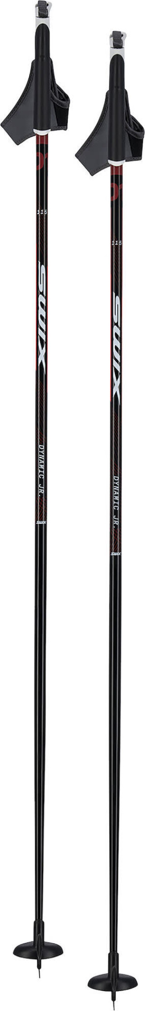 Swix Kids' Dynamic D1 Alu Pole Black Nocolor 115