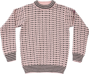 Devold Original Islender Wool Sweater Chalk Pink/anthracite L