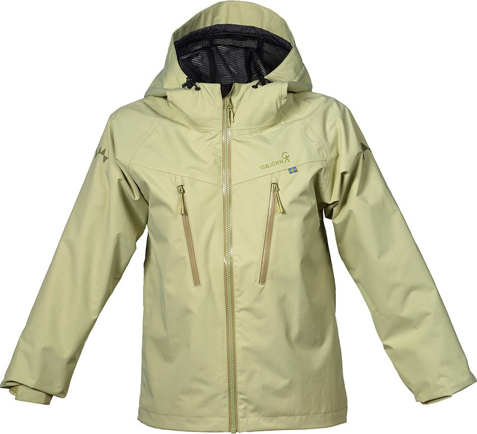 Isbjörn of Sweden Teen Monsune Hard Shell Jacket Forest Dew, 158/164