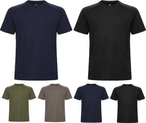 Gridarmor Men's Merino Wool Tee 2-pack, One size