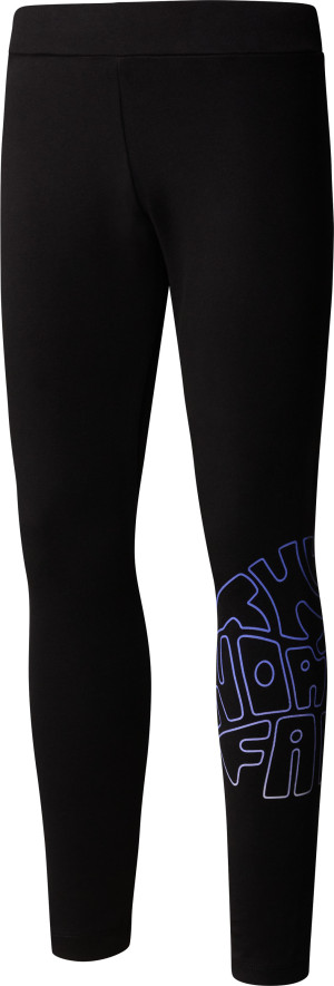 The North Face Girls' Graphic Tights TNF Black S