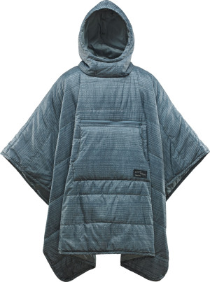 Therm-a-Rest Honcho Poncho Bluewovenprint, OneSize
