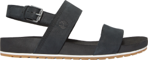Timberland Women's Malibu Waves 2-Strap Sandal Black, 41