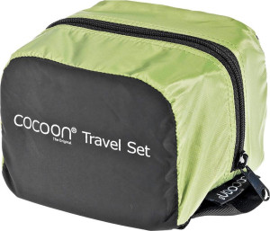Cocoon Travel Set Ultralight 3 Pieces Wasabi/Black, OneSize