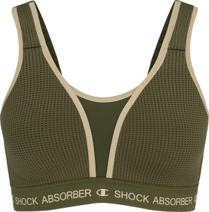 Shock Absorber Women's Ultimate Run Bra Padded Green 75D