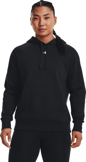 Under Armour Women's UA Rival Fleece Hoodie Black XS