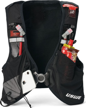 USWE Pace 14L Trail Running Vest Black S