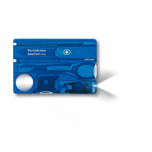 Victorinox SwissCard Lite Blue Transparent One Size