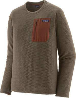 Patagonia Men's R1 Air Crew Marlow Brown, S