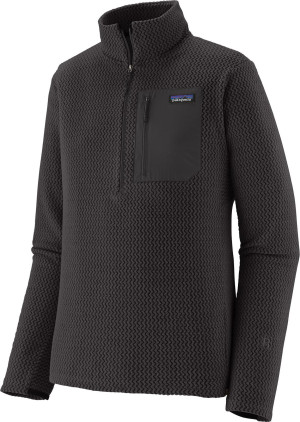 Patagonia Men's R1 Air Fleece Zip-Neck Black L