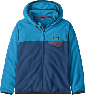 Patagonia Kids' Micro D Snap-T Jacket Clement Blue L
