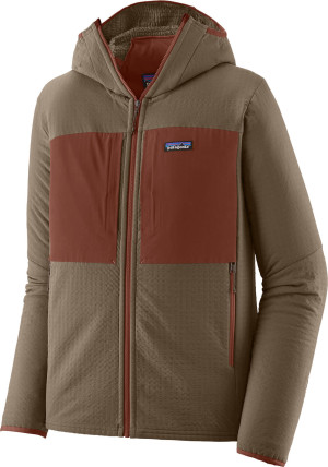 Patagonia Men's R2 TechFace Hoody Marlow Brown M