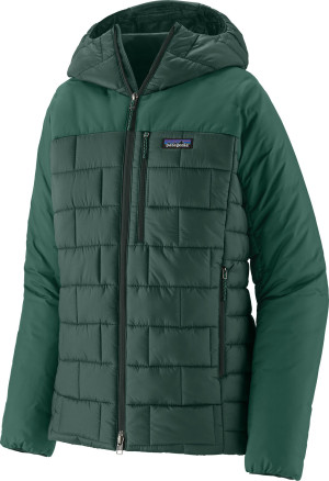 Patagonia Women's Hi-Loft Nano Puff Hoody Cascade Green XL