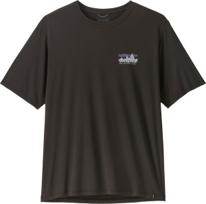 Patagonia Men's Capilene Cool Daily Shirt '73 Skyline Black L