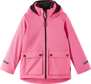 Reima Kids' Syddi tec Jacket Soft Coral, 128