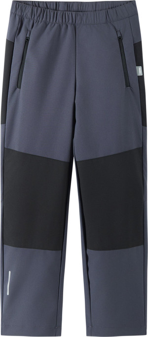 Reima Kids' Softshell Pants Valmis Soft Black, 122
