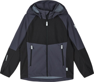 Reima Kids' Softshell Jacket Verraton Soft Black 134