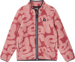 Reima Kids' Fleece Sweater Tupsis Aop Rose Blush, 128