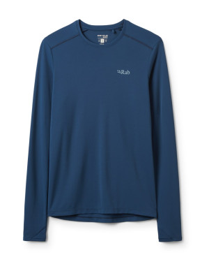 Rab Force Ls Tee Wmns Tempest Blue L