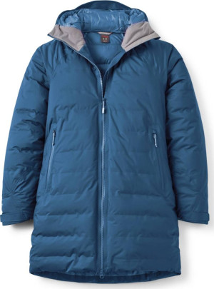Rab Women's Valiance Waterproof Parka Tempest Blue, XL
