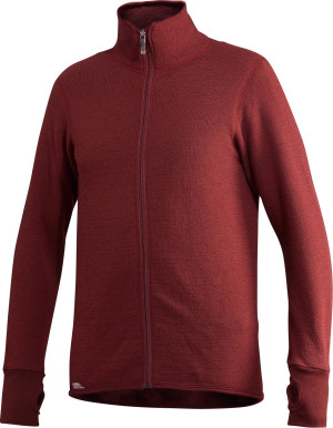 Woolpower Full Zip Jacket 400 Rust Red Rust Red M