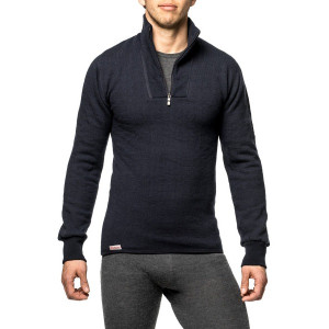 Woolpower Zip Turtleneck 400 Dark Navy 3XL