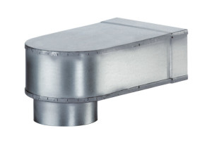 Maico MF-W100 80/150 Winkel Kurzes Uebergangsstueck DN 100 (0018.0494)