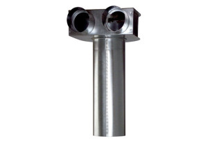 Maico MF-WLF100/63/63 Winkel 90 Uebergang NW 100 auf Flexrohr MF-F63 (0018.0071)