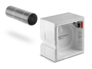 LUNOS Silvento Unterputzgehäuse 3/UP-AS17,5 - f. Einbau in d. Aussenwand