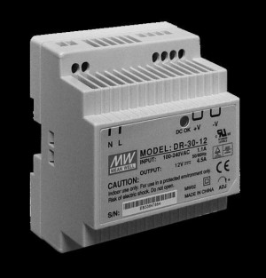 LUNOS Netzteil für Universalsteuerung 5/NT60, 60W zur Mont. auf der Hutschiene