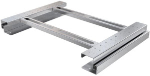 Systemair Deckenmontageset VSR 500 zur Deckenmontage (131620)
