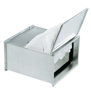 Systemair FFK 30-15 Kanalfilterbox 340x190x402mm, Stahlbl. verz., o. Filter (1748)