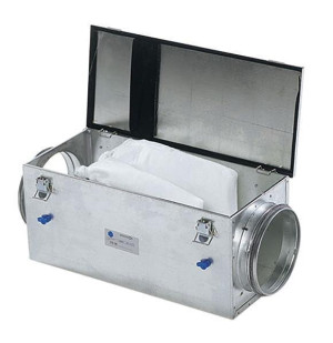 Systemair FFR 200 Filterkassette DN 200, Stahlbl. verz., o. Filter (1773)