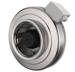 Systemair K 200EC Rohrvent. Metall DN 200, 230V/50Hz, 1~, LR rückw. gekr. (2581)