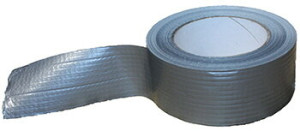 Systemair Gewebeklebeband, Rolle=50m besch. Polyestergewebe, silber, b=50mm (302351)